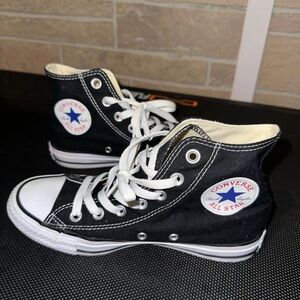 Converse Black and White High-Tops